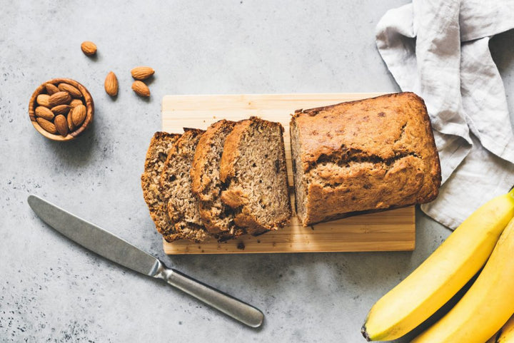 PAIN AUX BANANES avec farine maltée