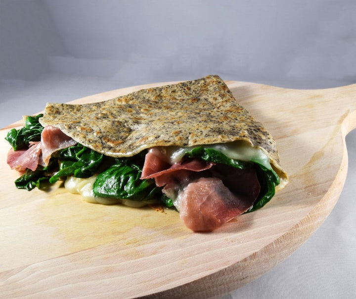 Crêpes farcies au jambon et aux épinards