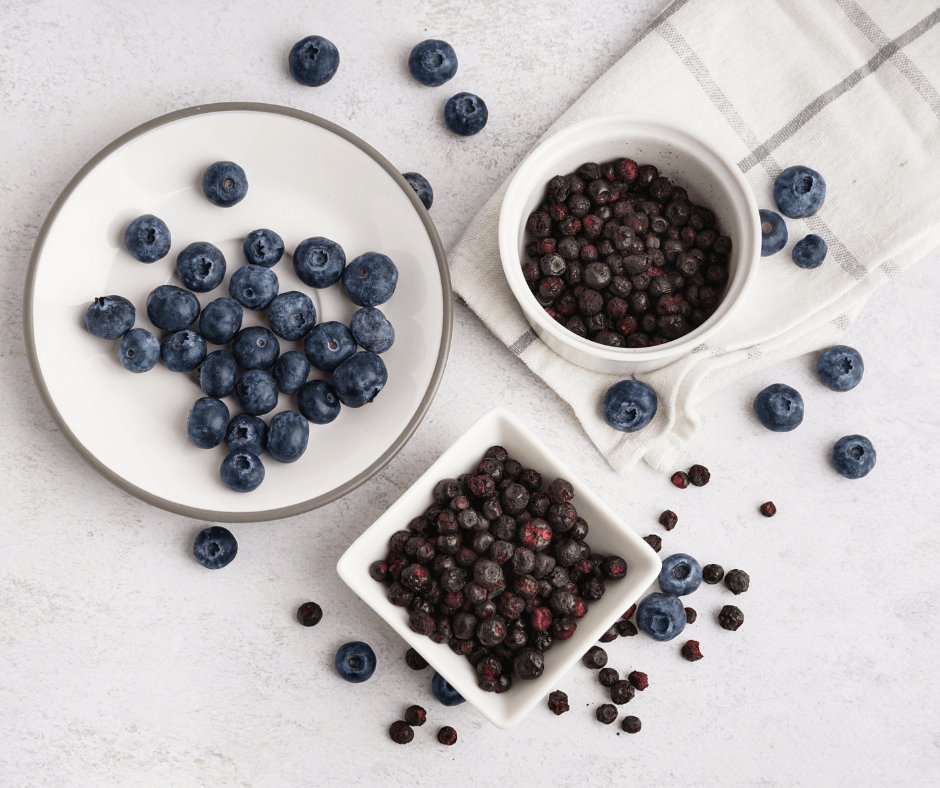 Bleuets sauvages lyophilisés