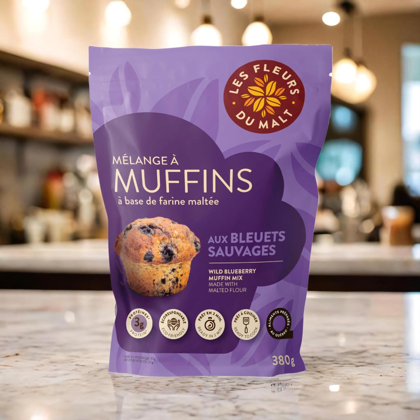 Mélange à muffins aux Bleuets