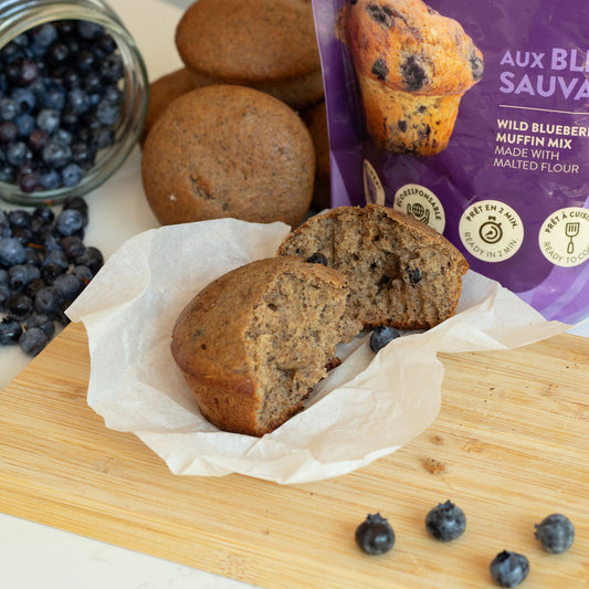 Mélange à muffins aux Bleuets
