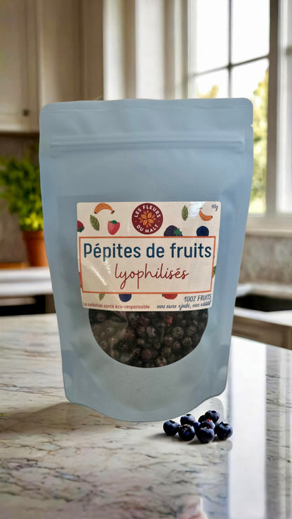 Bleuets sauvages lyophilisés